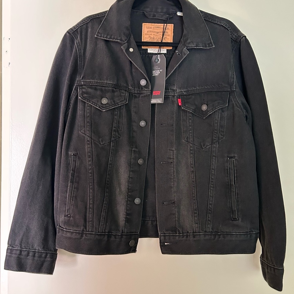 Levi's Black Denim Jacket